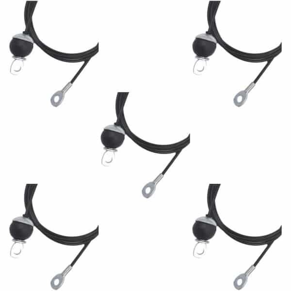 DIY Fitness Kabel Katrolsysteem 2.3m voor Krachttraining Thuis en Onderarmen