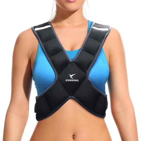 Dames gewichtsvest - hardlopen training cardio - wandelen - 36 kg - verstelbaar gewicht