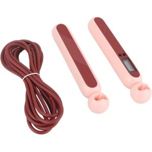 Digitaal Springtouw - Fitness Touw - Cardio Training - Intelligente Jumps Teller - 2.8 Meter Touw - Roze
