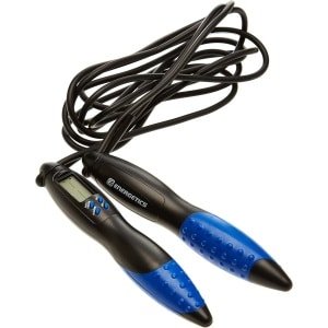 Digitaal Springtouw - Fitness Touw - Cardio Training - Met Teller - 300 cm Touw - Grijs Blauw