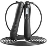 Digitale Springtouw - Slim Springtouw Fitness - Cardio Training - Automatische Sprongteller - Verstelbaar - Zwart