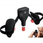 Dij Trainer - Heup Trainer - Thuis Krachttraining - Verstelbare Weerstand - 18cm Hoog - Zwart