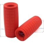 Dikke Grip Haltervergroters voor Fitness - Siliconen Handvatten voor Gewichtheffen en Krachttraining