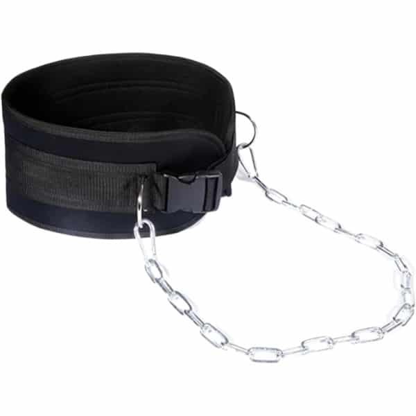 Dip Riem - Gewichthef Riem - Krachttraining Fitness - Dubbele D-ring - 102cm