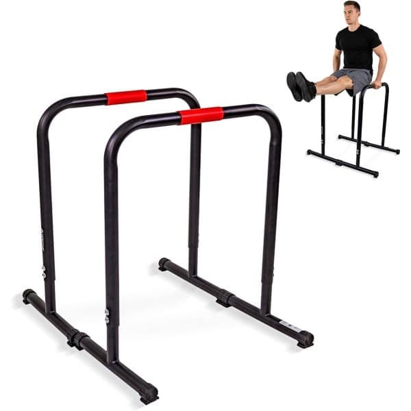 Dip Station voor Calisthenics en Krachttraining - Verstelbaar