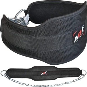 Dipriem met Stalen Ketting voor Krachttraining en Bodybuilding
