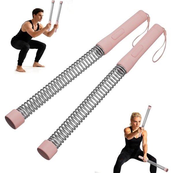 Draadloze Battle Rope - Draadloos Gewichtrouw Touw Voor Thuisfitness - Compacte HIIT En Cardio Training - Lage Impact Full Body Oefening - 2 Kg Gewicht Met Ergonomische Handvatten - Stuk Set - Geschikt Voor Binnen En Buiten Gebruik