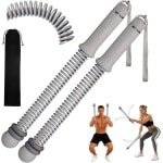 Draadloze trainingstouwen - verstelbaar - draagbaar - stil trainingsapparaat - thuis trainen - lichaam verstevigen - vet verbranden - cardio-training - sportschool