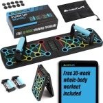 Draagbaar Push Up Board voor Effectieve Krachttraining - Inclusief 30 Weeks Gratis Trainingsprogramma