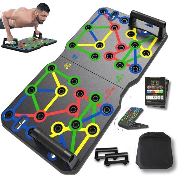 Draagbare Multifunctionele 10-in-1 Push-Up Board voor Krachttraining