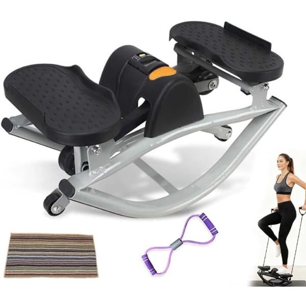 Draagbare Stepper - Thuis Fitness - Low Impact Cardio - Zijwaarts Oscillerend - 50x25x25 cm