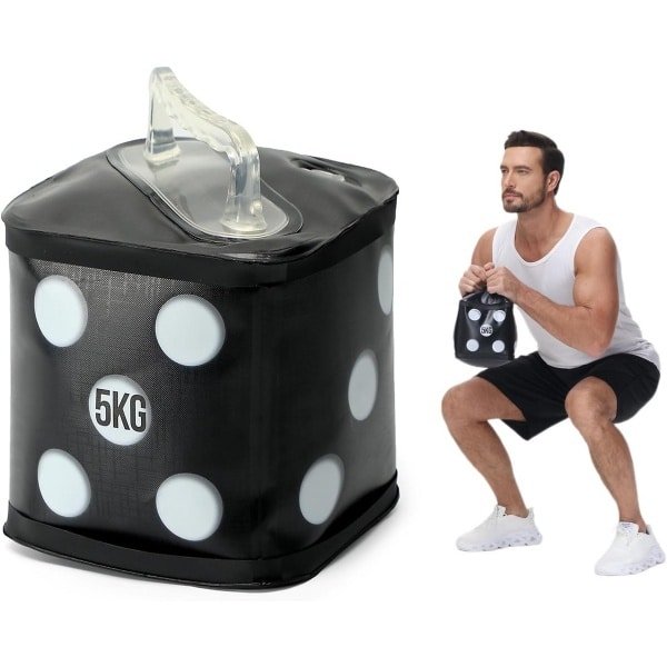 Draagbare Watergevulde Halters voor Krachttraining - Opvouwbare en Verstelbare Halters 3,5 - 7 kg