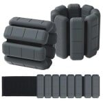 Draagbare polsgewichtenset - verstelbare gewichtsmanchetten voor krachttraining, wandelen, hardlopen, pilates en yoga