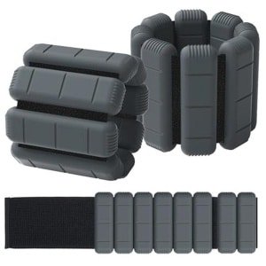 Draagbare polsgewichtenset - verstelbare gewichtsmanchetten voor krachttraining, wandelen, hardlopen, pilates en yoga