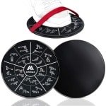 Dubbelzijdige Core Sliders met Riemen voor Krachttraining en Core Oefeningen