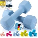 Dumbbells Set van 2 Halters voor Krachttraining Thuis