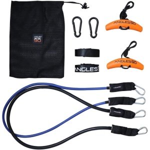 Dynamische Fitness Handvatten Set met Sling Trainer en Weerstandsbanden voor Krachttraining