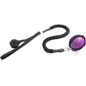 Dynamische Trainingsbal - Verzwaarde Bal - Krachttraining Thuis - Antislip Buitenkant - 20 Centimeter Breed - Zwart