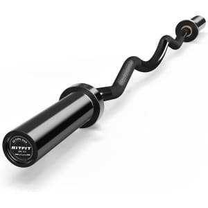 EZ Curl Stang Olympisch 2 Inch met Gewichten voor Biceps, Triceps en Krachttraining