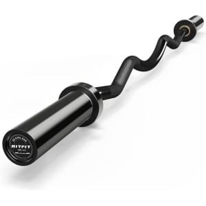 EZ Curl Stang Olympisch 2 Inch met Gewichten voor Biceps, Triceps en Krachttraining