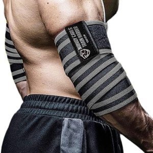 Elastisch Hoekverband voor Gewichtheffen en Krachttraining