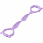 Elastische Banden - Kracht Oefenband - Krachttraining Thuis - Antislip Siliconen - 48 x 10.6 cm - Paars