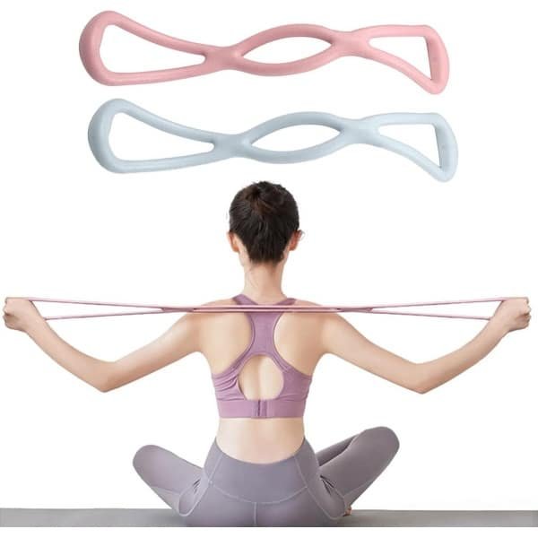 Elastische Fitnessbanden voor Krachttraining - Set van 2