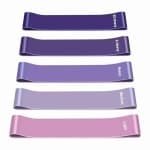 Elastische Fitnessbanden voor Krachttraining en Yoga - 5 Niveaus Weerstand