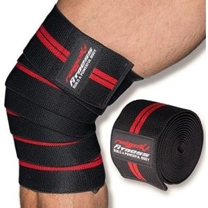 Elastische Kniebandages voor Fitness en Krachttraining - Set van 2