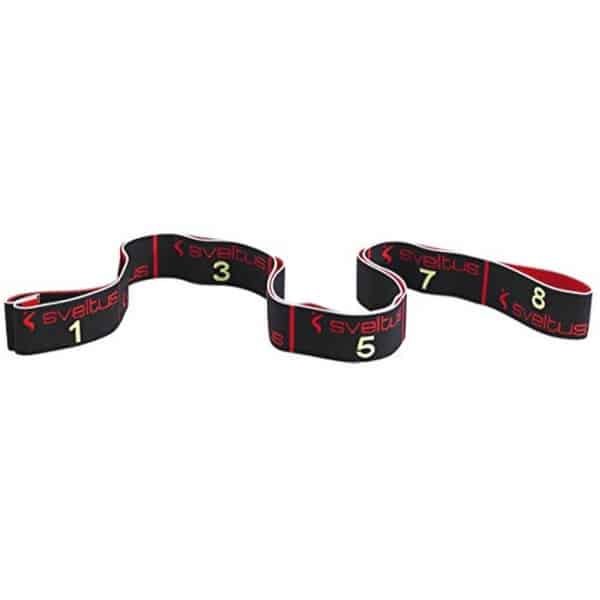 Elastische Weerstandsband 15kg Zwart - Voor Krachttraining en Fysiotherapie