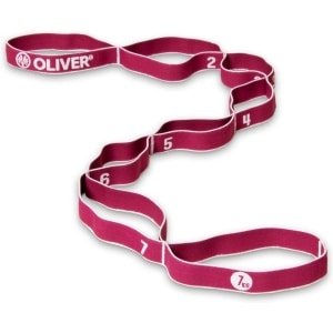 Elastische Weerstandsband met Lussen voor Krachttraining en Fysiotherapie