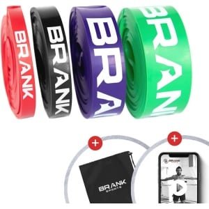 Elastische Weerstandsbanden voor Krachttraining en Fitness - Set van 3 of 4 Bandjes