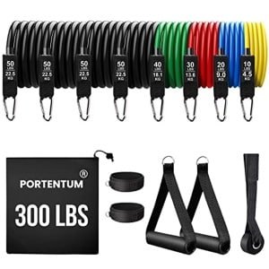 Elastische weerstandsbanden voor yoga, calisthenics, gym, crossfit, TRX en pilates - Ideaal voor thuisgymnastiek