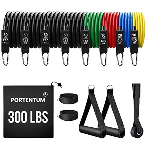 Elastische weerstandsbanden voor yoga, calisthenics, gym, crossfit, TRX en pilates - Ideaal voor thuisgymnastiek