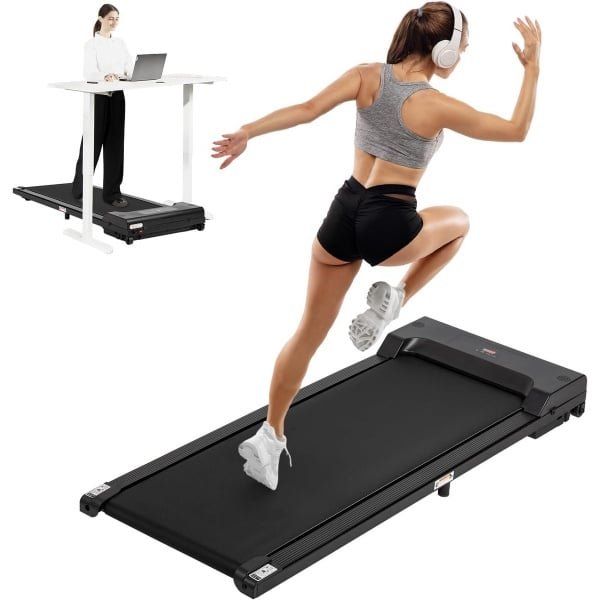 Elektrische Loopband 2-in-1 - Inklapbaar Loopwerk met Afstandsbediening tot 8 km/u