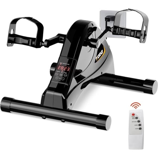 Elektrische hometrainer voor ouderen - 6 snelheden, afstandsbediening, stil en comfortabel