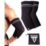 Elleboogsteun Paar - Fitness Steunen - Krachttraining Stabiliteit - Antislip Ontwerp - Maat L
