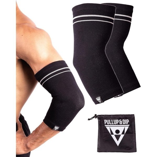 Elleboogsteun Paar - Fitness Steunen - Krachttraining Stabiliteit - Antislip Ontwerp - Maat L