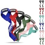 Encore Grips® Hulpmiddelen voor krachttraining, fitness, bodybuilding (neopreen gevoerd), gewichtheffen, krachtsport, lifting straps, gewichttraining voor vrouwen en mannen, polsbanden