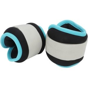 Enkelgewichten - Beengewichten - Krachttraining Fitness - Verstelbare Banden - 1 Kg Paar - Zwart