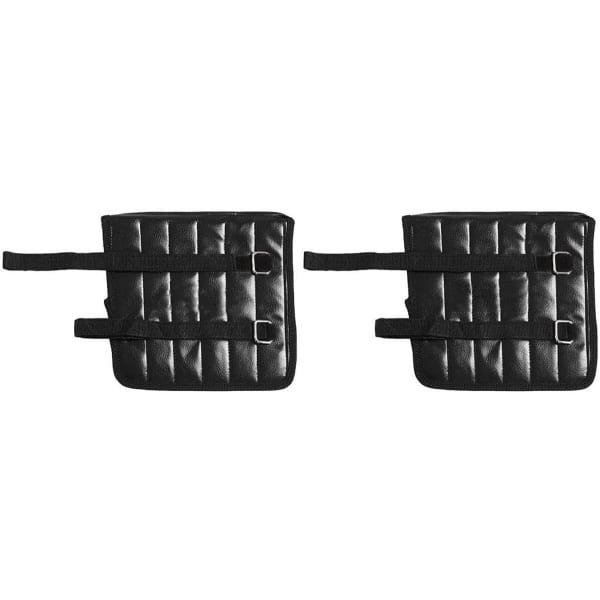 Enkelgewichten Set - Zandzakken Been - Krachttraining Fitness - Verstelbaar Gewicht - 27 cm - Zwart