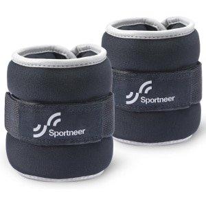 Enkelgewichten voor benen en armen - set gewichtsmanchetten voor krachttraining, hardlopen en fitness