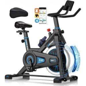 Ergometer Hometrainer Fiets met Magnetische Weerstand en LCD-Monitor - Max. 160 kg