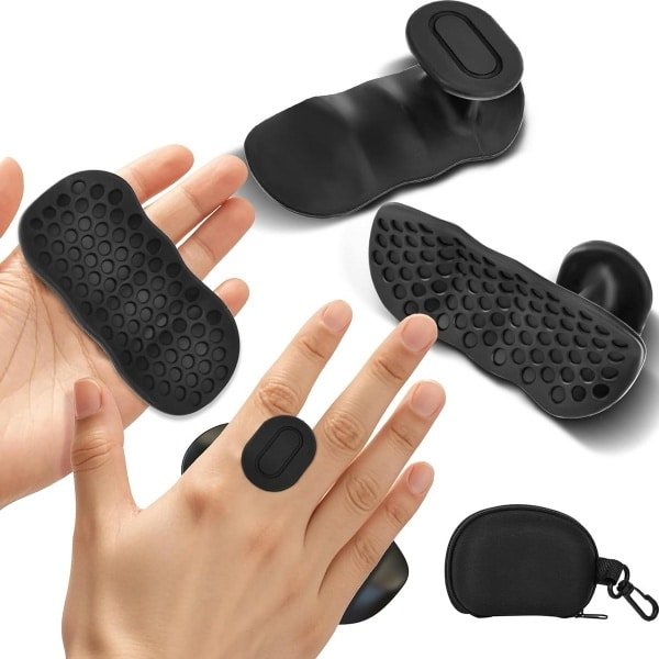 Ergonomische Rubber Gewichtsgrepen voor Krachttraining, Antislip Gym Grips met Palmbescherming voor Deadlifts