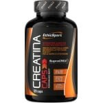 EthicSport Creatina 120 Capsules - Creatine Monohydrate Supplement for Strength, Power & Performance