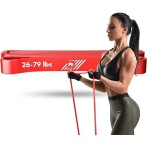 FX FFEXS Fitnessbanden, set weerstandsbanden, krachttraining, fitnessband, expander fitness, krachttraining, krachttraining, theraband + elastische band, sport voor pull-ups