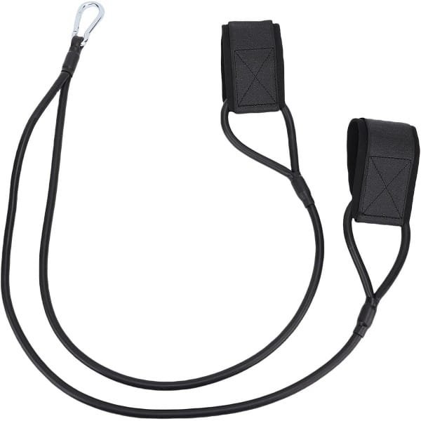 Fitness Band - Trainingsband Gymband - Krachttraining Thuis - Zachte Latex Comfort - 27x18x6cm - Zwart