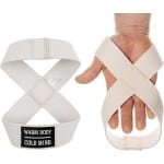 Fitness Figure 8 Banden voor Gewichtheffen - Sterke Polsbanden voor Deadlift, Powerlifting en Crossfit
