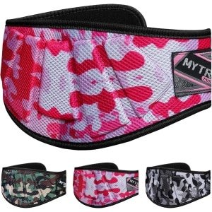 Fitness Gewichthefriem Camouflage voor Krachttraining & Crossfit, Extra Stevige Steun voor Heren en Dames