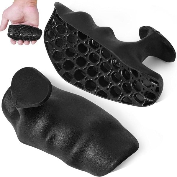 Fitness Grip Pads zonder Vinger voor Krachttraining, Pull-Ups en Bodybuilding